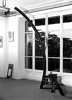 1969 - Stengel mit Rohrbogen - 265x91,5x160cm - Privatbesitz